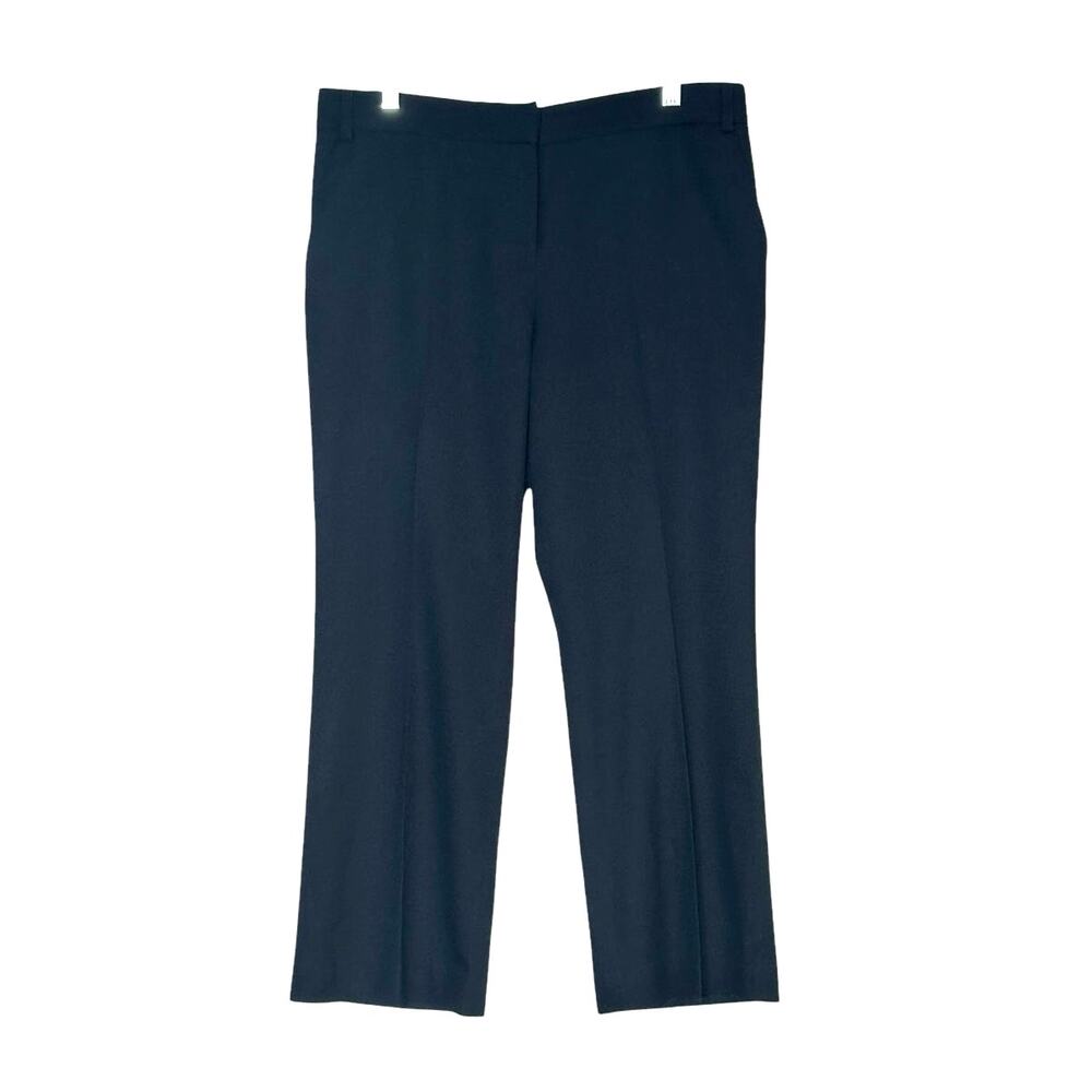 James Jeans Camille deep navy flat front ankle pants size 30